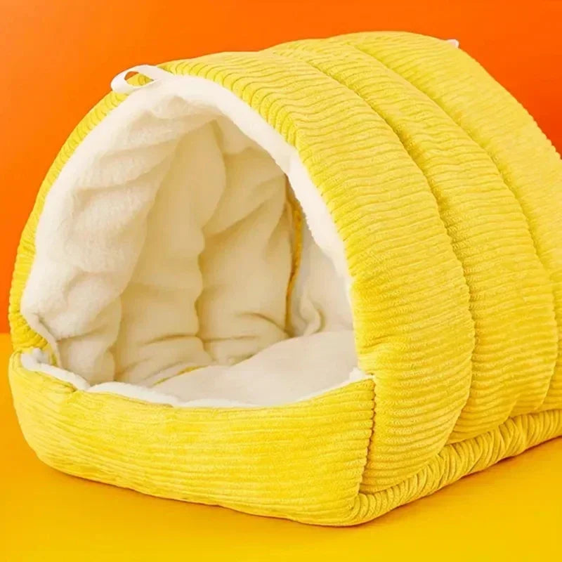Cute Winter Warm Bird Cage Parrot Cotton Nest Budgie For Hammock Hut Tent Bed Hanging Cave Pet Products