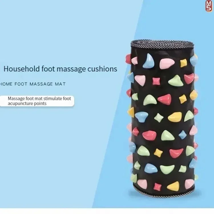 Premium Foot Massage Mat with Finger Pressure Plate and Simulated Cobblestone Path To Soothe Tired Feet and Relieve Pain