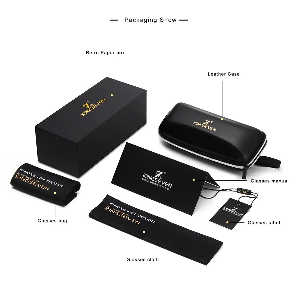 KINGSEVEN Women Men Sunglasses Polarized Mirror Lens Vintage Eyewear Driving Sun glasses Aluminum Temple Gafas de sol Masculino