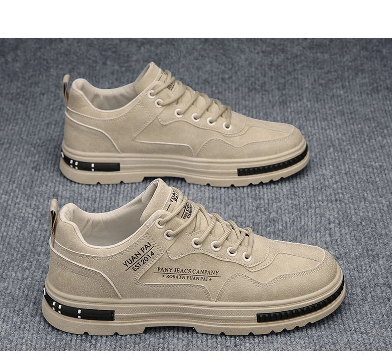 Labor Protection Men's Shoes Autumn Construction Site Work Work Anti Slip Wear-Resistant Sports Leisure Mountain Climbing