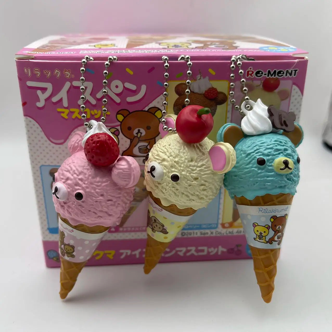 New Rement Easy Bear Ice Cream Ice Cream Blind Box Food Play Diy Cake Gift Pendant Pendant Children'S Birthday Christmas Gift