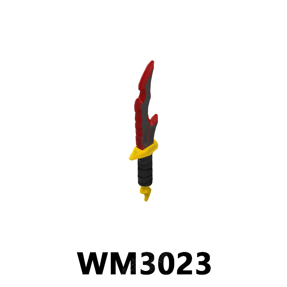 Anime Building Blocks Set WM6183 Educational Toys for Kids, Christmas Gift Bricks Collection Cool Model for Boys WM6220 WM6221