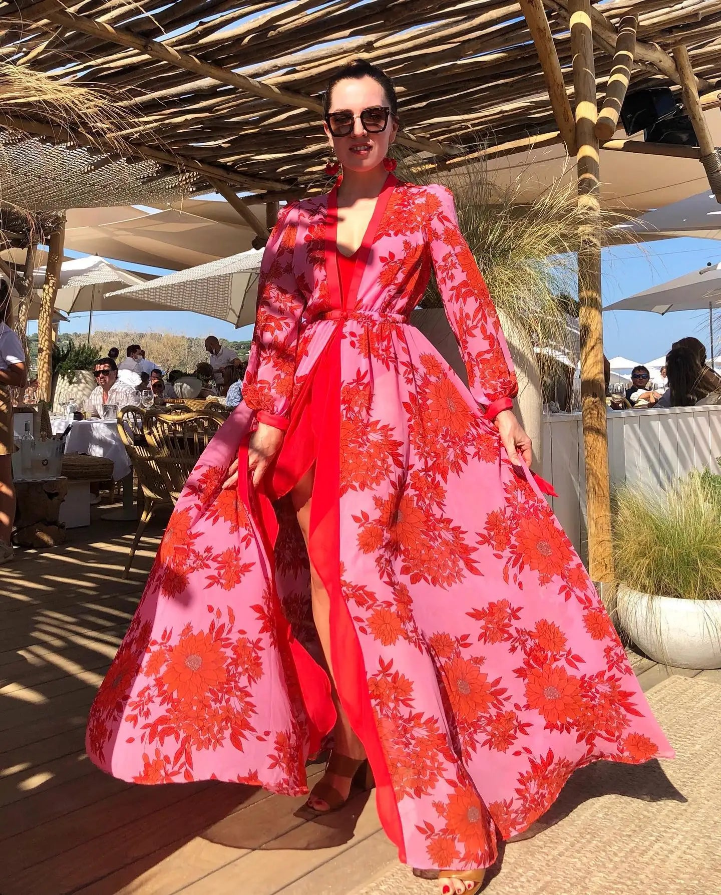 2024 Crochet White Knitted Beach Cover Up Dress Tunic Long Pareos Bikinis Cover Ups Swim Cover Up Robe Plage Beachwear