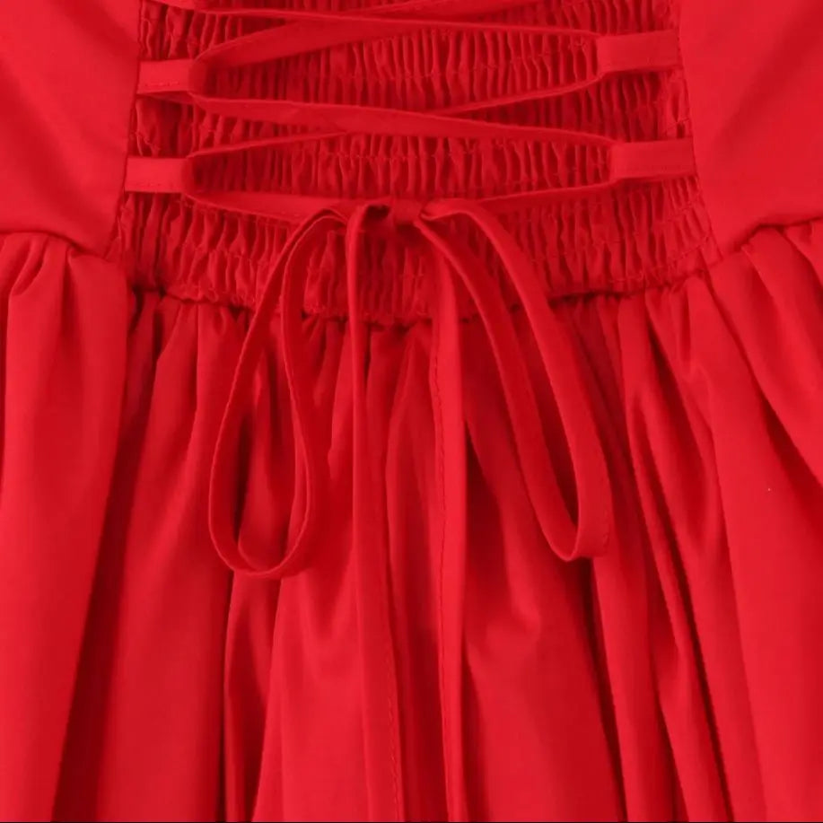 Sexy Bow Halter Slash Collar Lacing Up Bandage Back Sling Mini Dress Women Low Waist Ball Gown Pleated BUD Dresses Femme Robe