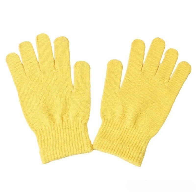 2pc Halloween Cosplay Funny Beanie Hat and Gloves, Character Park Knit Hat Winter Christmas Costume Accessories