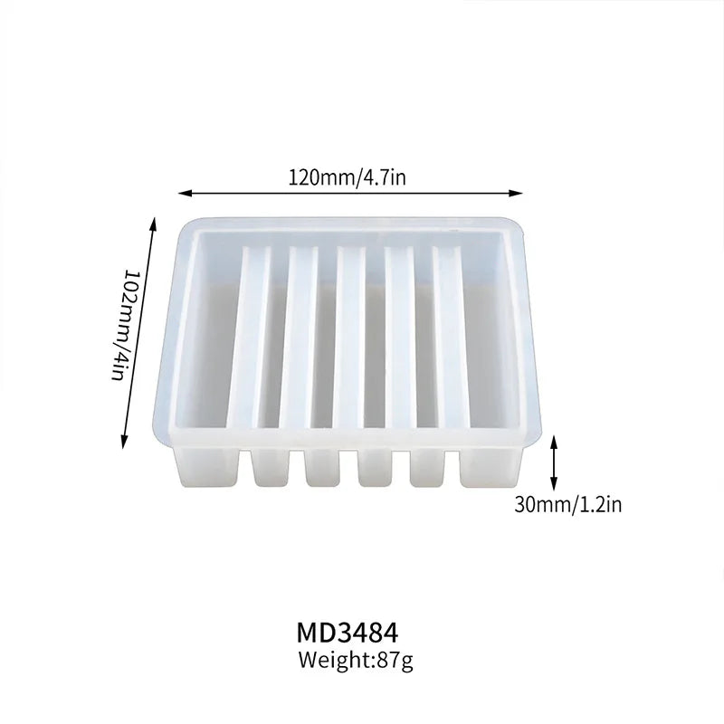 DM413 Drusy Coaster Resin Mold Geode Epoxy Cup Mats Fruit Tray Silicon Crafts for DIY Home Decoration Casting