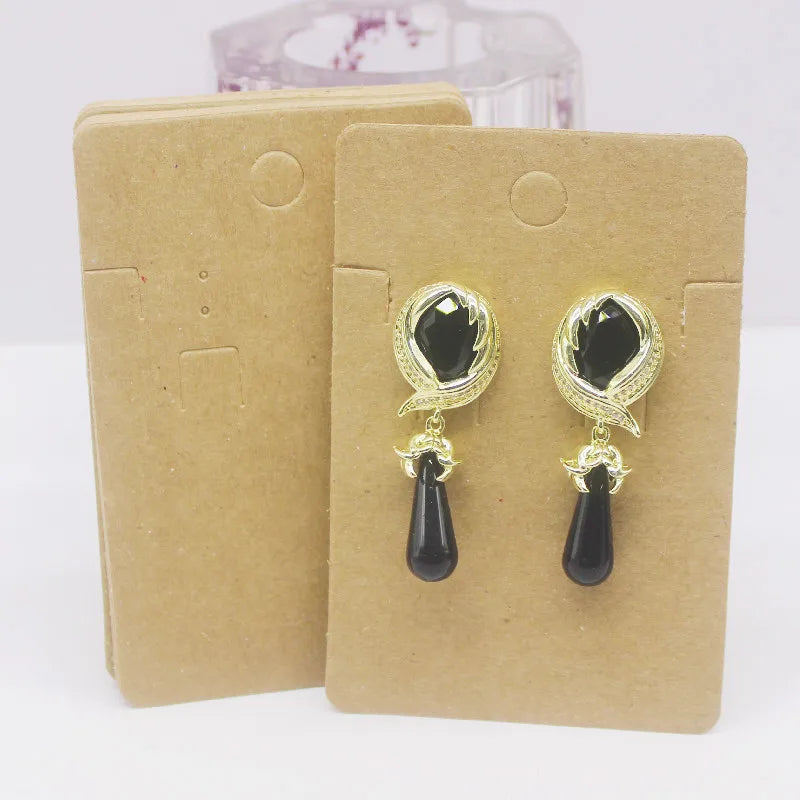 Hot sale 50Pcs Multi-Style Jewelry set package Card 6*9cm Flower/ marbling design necklace earring pendant package card