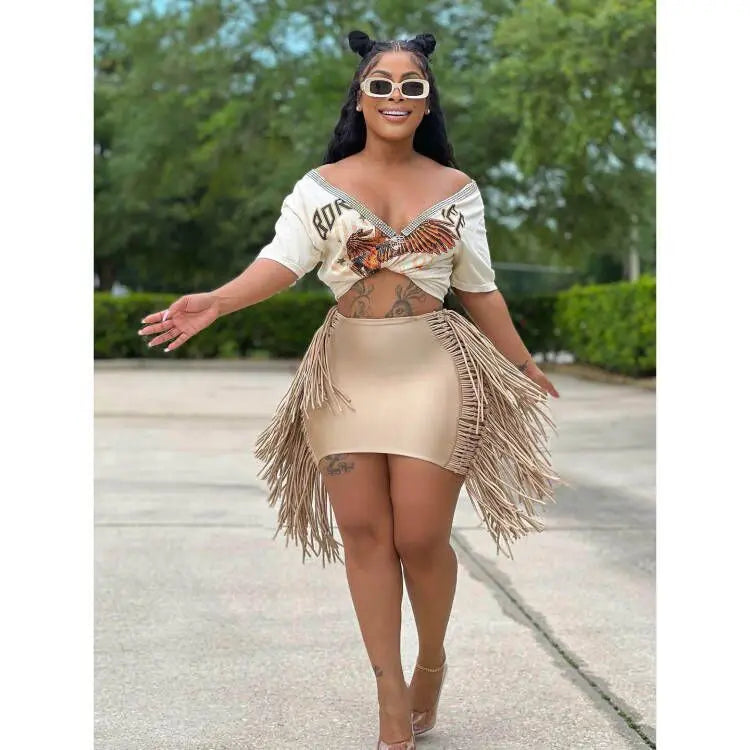 Sexy Wrap Women Mini Skirts Solid Bodycon Streetwear Skirts 2022 Summer Chic Hollow Out Tassel Y2K Style Bottom Outfits