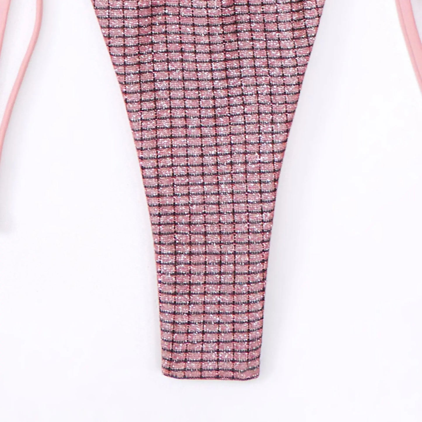 Sexy Golden String Bikini 2024 Women Swimsuit Female Swimwear Thong Halter Bikinis Set Brazilian Beach Bathing Suit Biquini