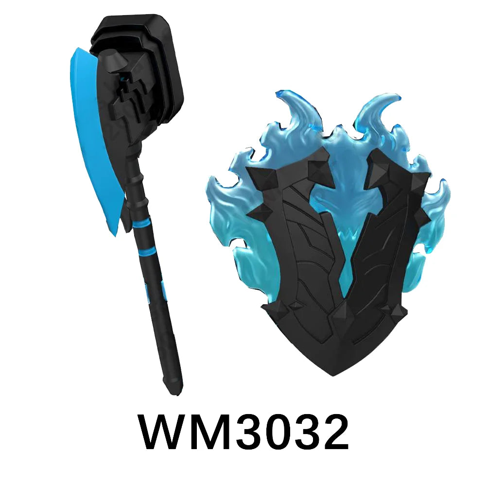 Anime Building Blocks Set WM6183 Educational Toys for Kids, Christmas Gift Bricks Collection Cool Model for Boys WM6220 WM6221