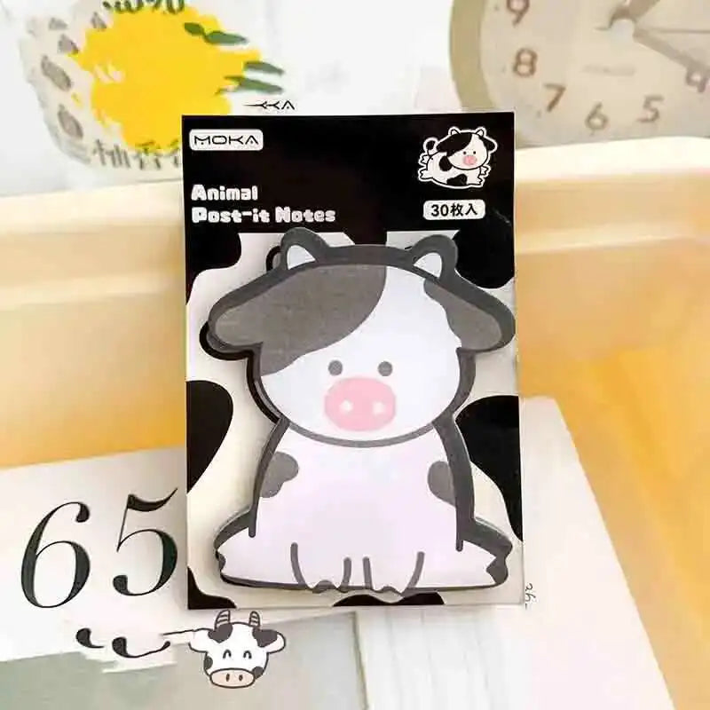 1 Pieces Lytwtw's Sticker Cute Kawaii Animal Sticky Notes Notepad Memo Pads Office School Supplies Stationery