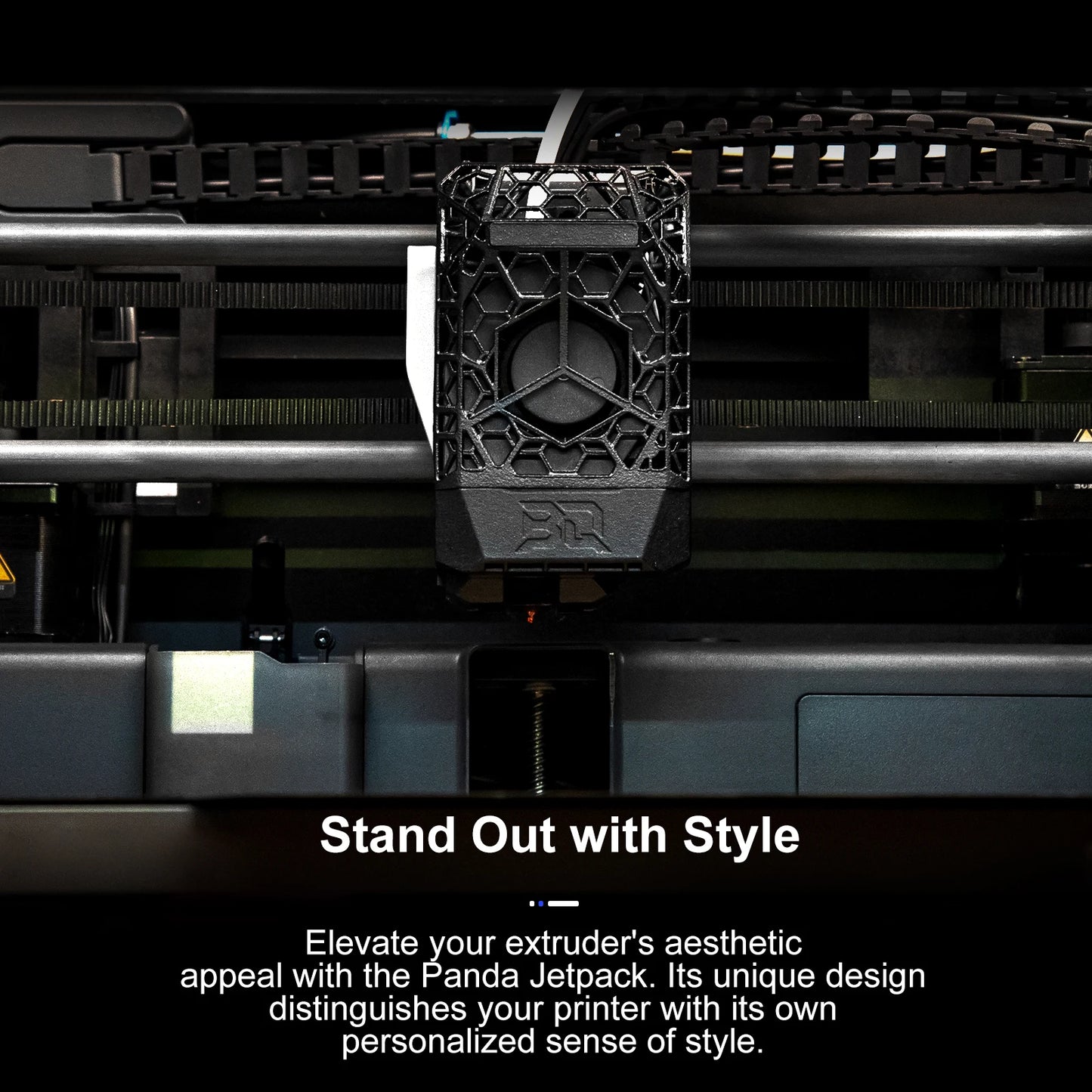 BIGTREETECH Panda Jetpack Nylon Super Lightweight Upgrade Panda Jet Cooling Fan Duct For Bambu Lab P1 X1 Series 3D printers