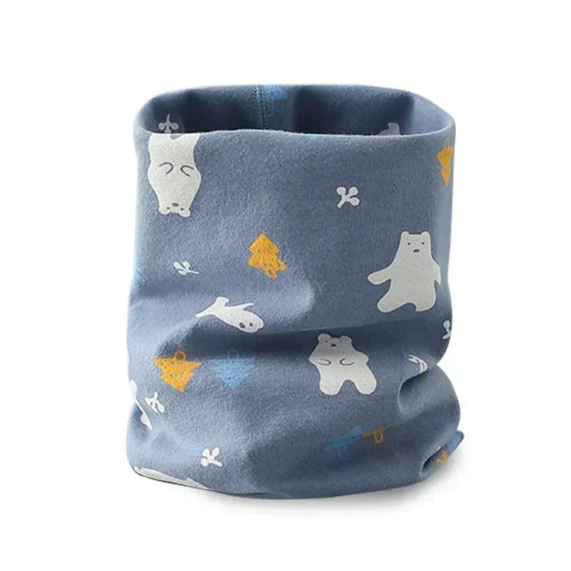 New Cotton Baby Scarf Autumn Spring Snood Children Scarf Boy Girl Scarf Kids Child Neck O Ring Scarves Collar Warm Neckerchief