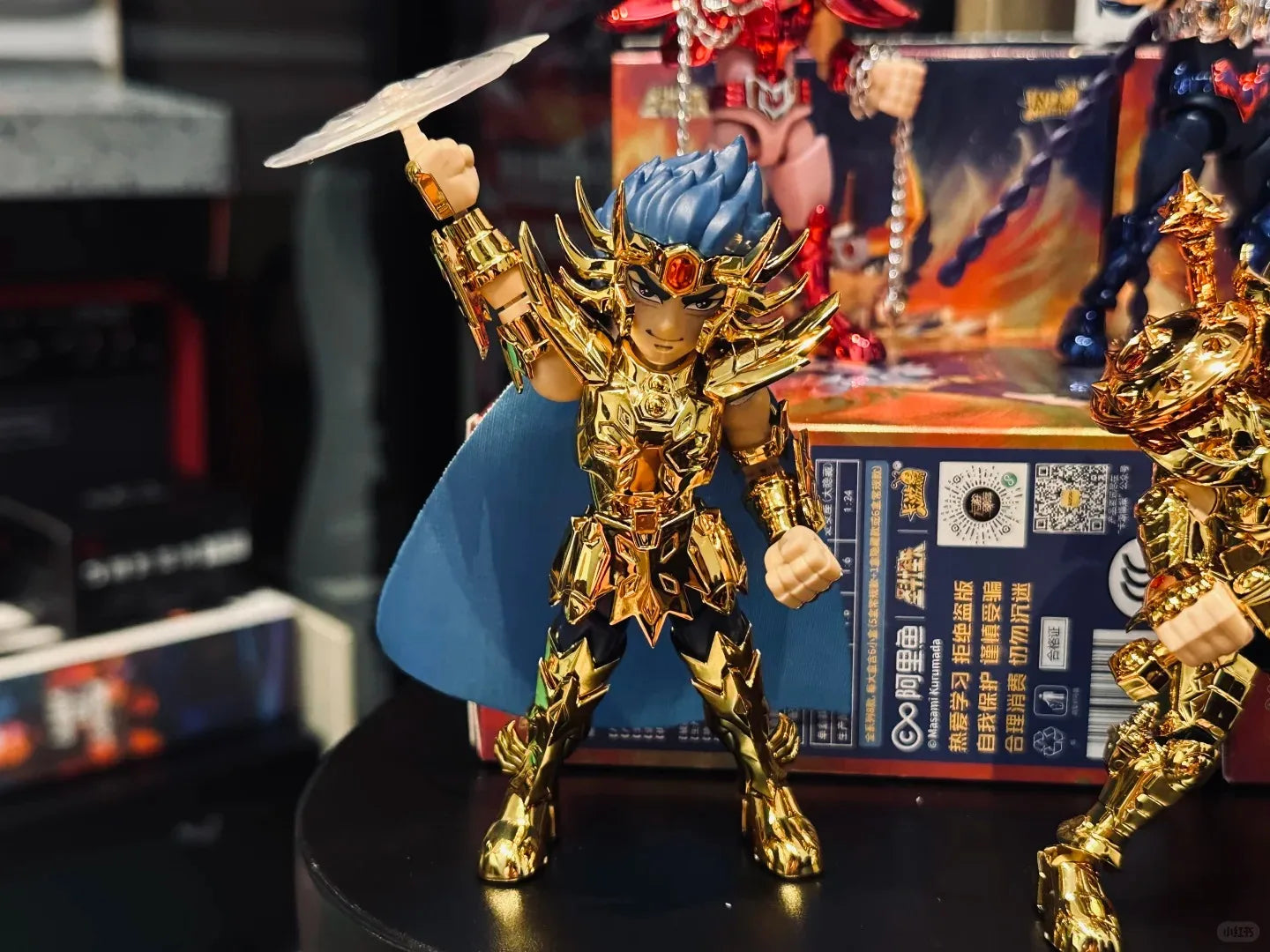 Kayou Saint Seiya Card Legend Of Doll Sanctuary Series Blind Box Of Gold Will Peripheral Christmas Gift Original Box Toy