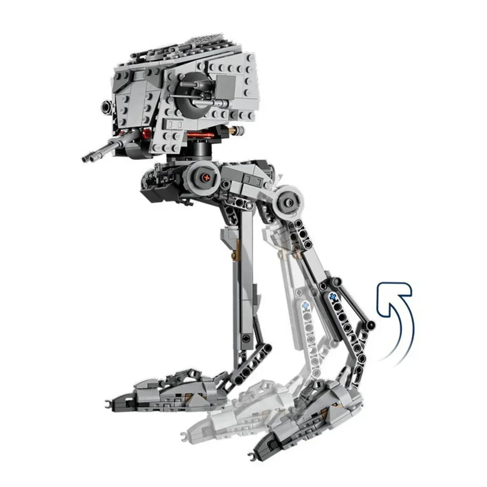 586PCS Classic Battle Reconnaissance Transport Walking Machine Building Blocks Assembly Toy FIT 75322 Christmas Gift for Friends