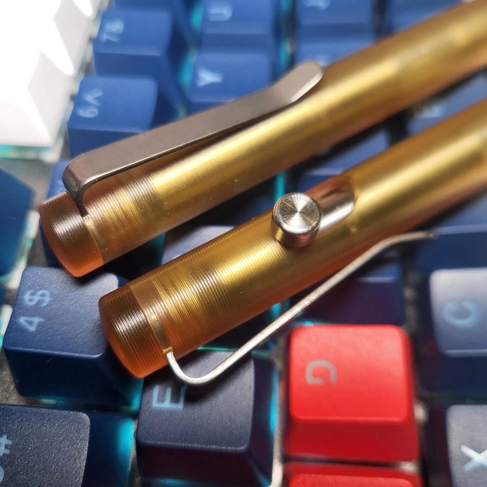 EDC Imported PEI and Titanium Alloy Signature Pen Writing Multi-functional Portable Outdoor Tools