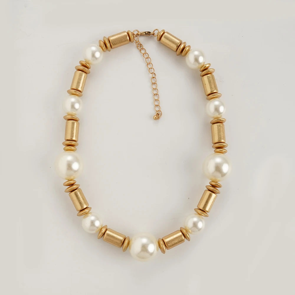 European And American Bead Necklace  wedding Bride And Bridesmaid Jewelry Birthday Beach Jewelry For My Wife And Mom