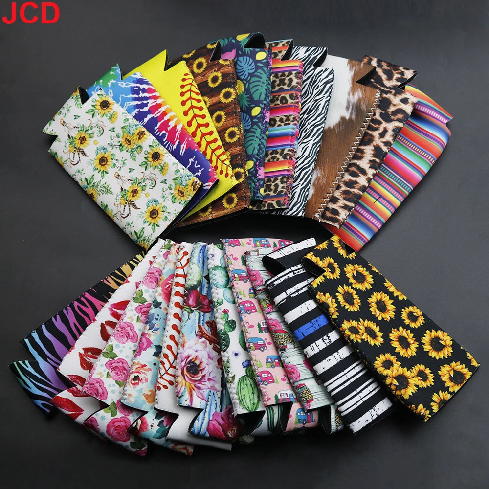 Silicone World Portable Cola Beer Sleeve Water Bottle Cover 330ML Neoprene Insulation Cover Bag Camping Can Cup Soda Drink Cover
