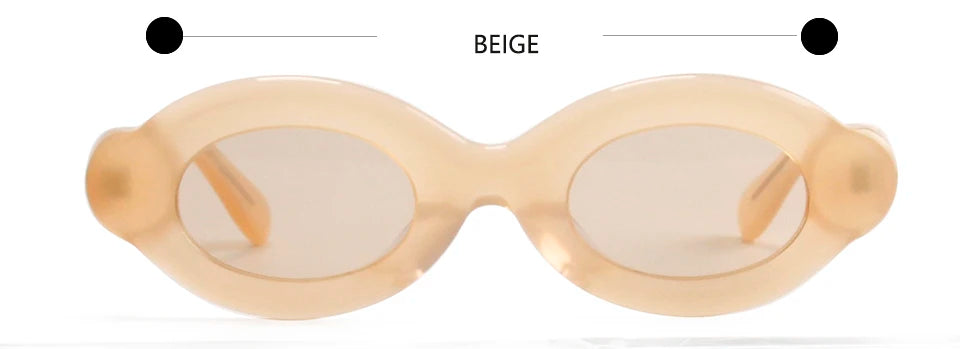 Luxury Thick Mixed Acetate Oval Polarized Sunglasses Women Trendy UV Protection Eyewear Stylish Shield For Men lentes de sol