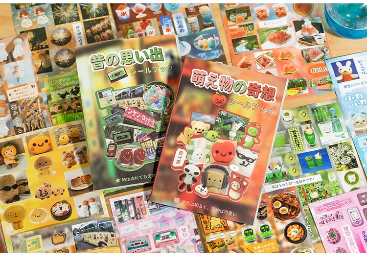 20 pcs Cartoon Sticker Books Journal Planner Decorative DIY Scrapbooking Sticker Laptop Student Korean Stationery Sticker Gift