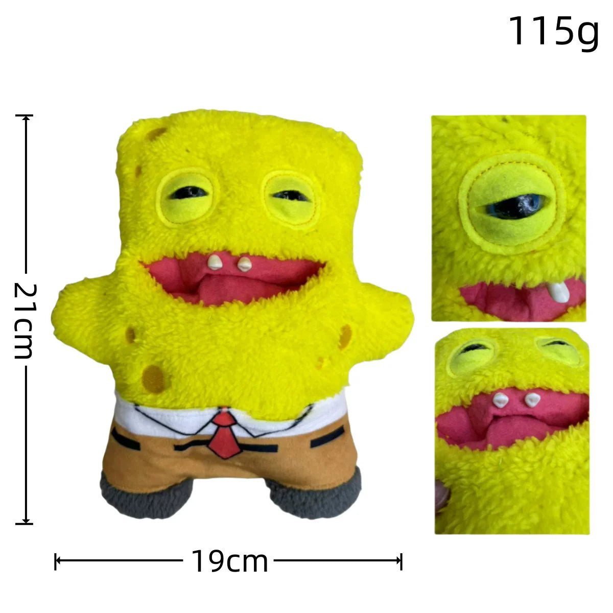 Spongebob Squarepants Patrick Star Series Plush Toys Little Monsters Funny Ugly Monster Tooth Birthday Christmas Gift
