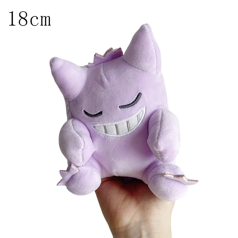 Pokemon Plush Toys Colorful Black Pikachu Aerodactyl Dragonite Charmeleon Lapras  Peluche Charizard Gengar Mewtwo Stuffed Doll