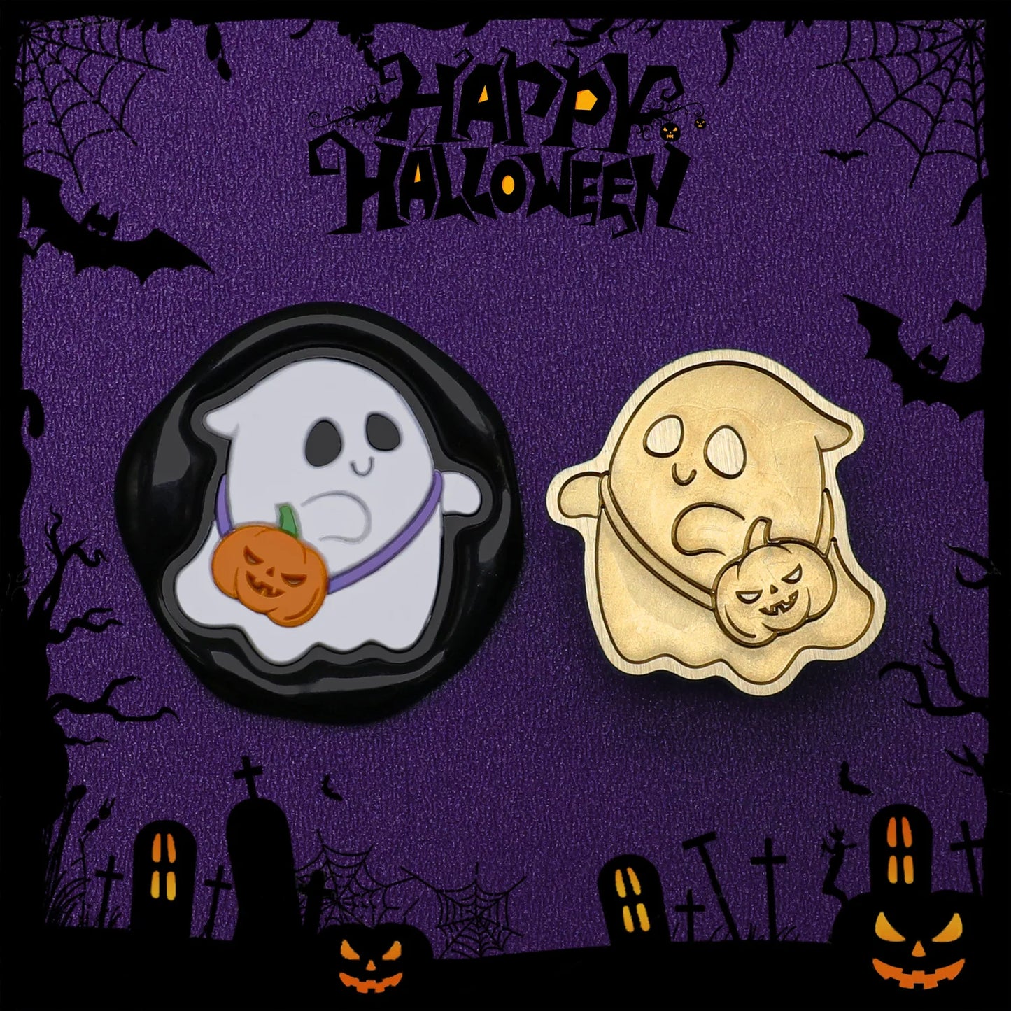 Wax Seal Stamp Halloween A Copper Head For Christmas Gift DIY Scrapbooking & Stamping Cards Envelopes Card Making Supplies
