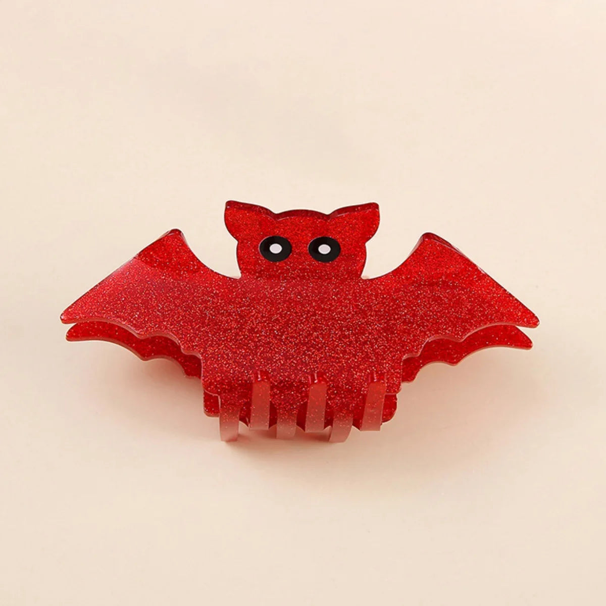 1PC Halloween Bat Hair Clip Funny Women's Back-Of-Head Party Decoration Ponytail Accessory