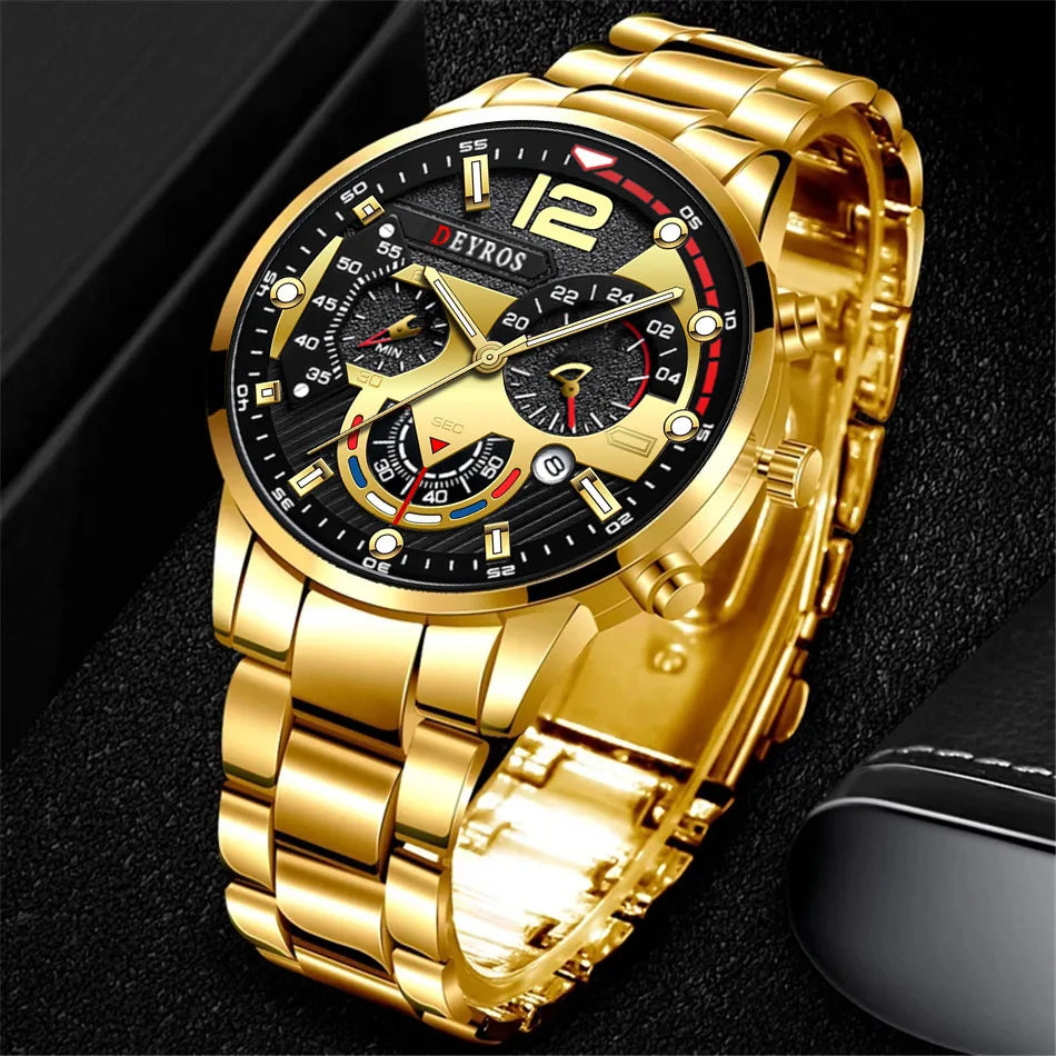 Mystery Box Random 1 Piece Fashion Round Dial Quartz Watch, Best Choice for Family, Friends, Birthday, Christmas