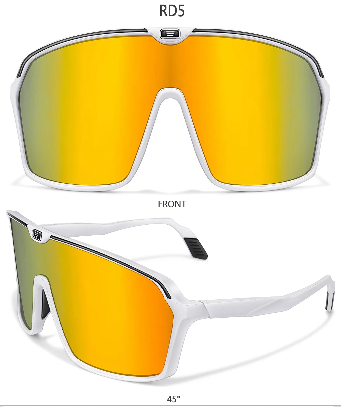 Large Frame Fishing SunGlasses for Men Women Outdoor Sports Windproof Cycling Camping Hiking Driving  Eyewear UV400