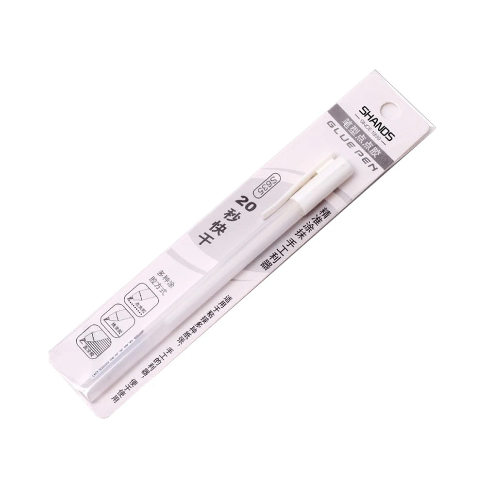 1pc Candy Color Glue Pens 20s Fast Dry Macaron Creative Student Stationery Dispensing ручки Hand Account DIY Material Supplies