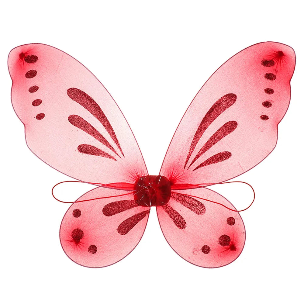 Toddler Dress Up Angel Wings Halloween Costume Accessories Butterfly Fairy Fairy Wings Dress-Up Wings