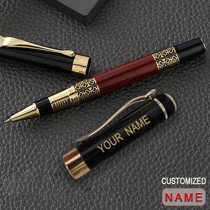 Customize Luxury Gel Pen School Supply Stationery Store Metal Ballpoint Office Accessories Custom Writing Metal Beautiful