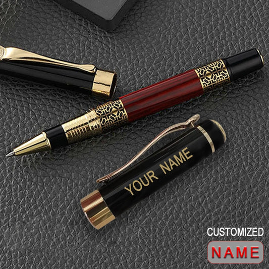 Customize Luxury Gel Pen School Supply Stationery Store Metal Ballpoint Office Accessories Custom Writing Metal Beautiful