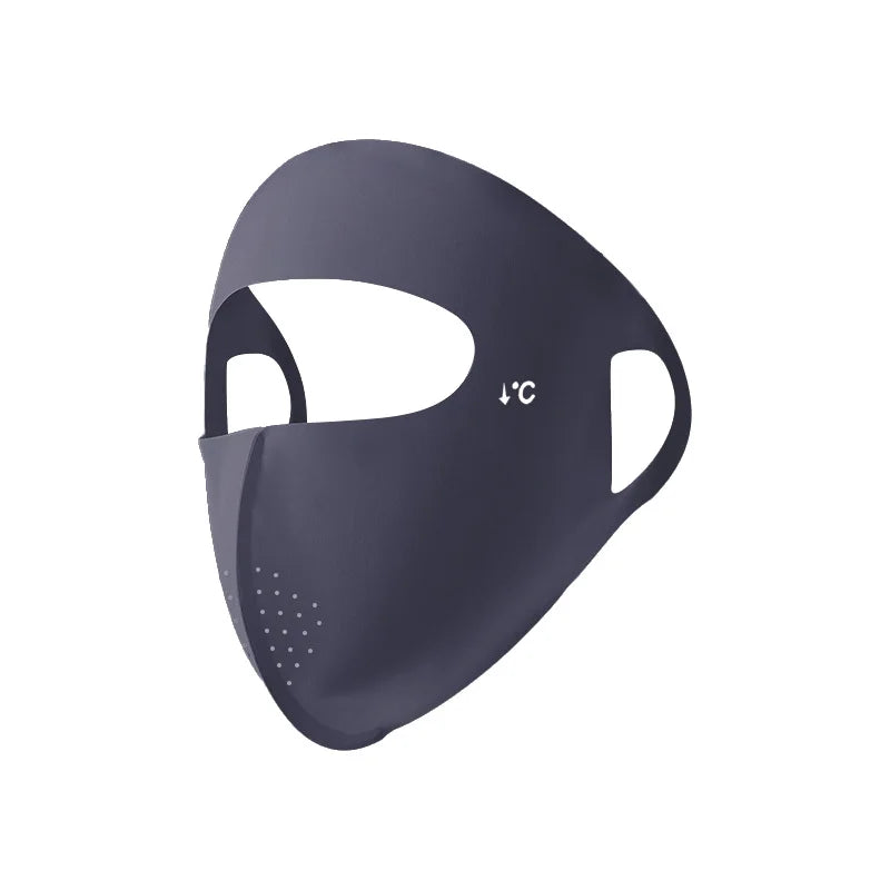 1/2Pcs Summer Full Face Mask Sun Protection Men Women Face Mask for Outdoor Travel Ice Sense Breathable Elastic Facekini