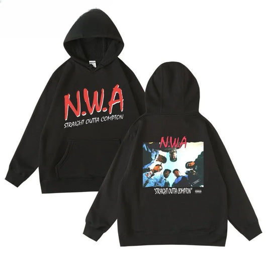 Fashion Casual Men's Hoodies Women's Hoodies Harajuku Thickened Autumn/Winter Sweatshirt Hoodies Nwa Streetwear