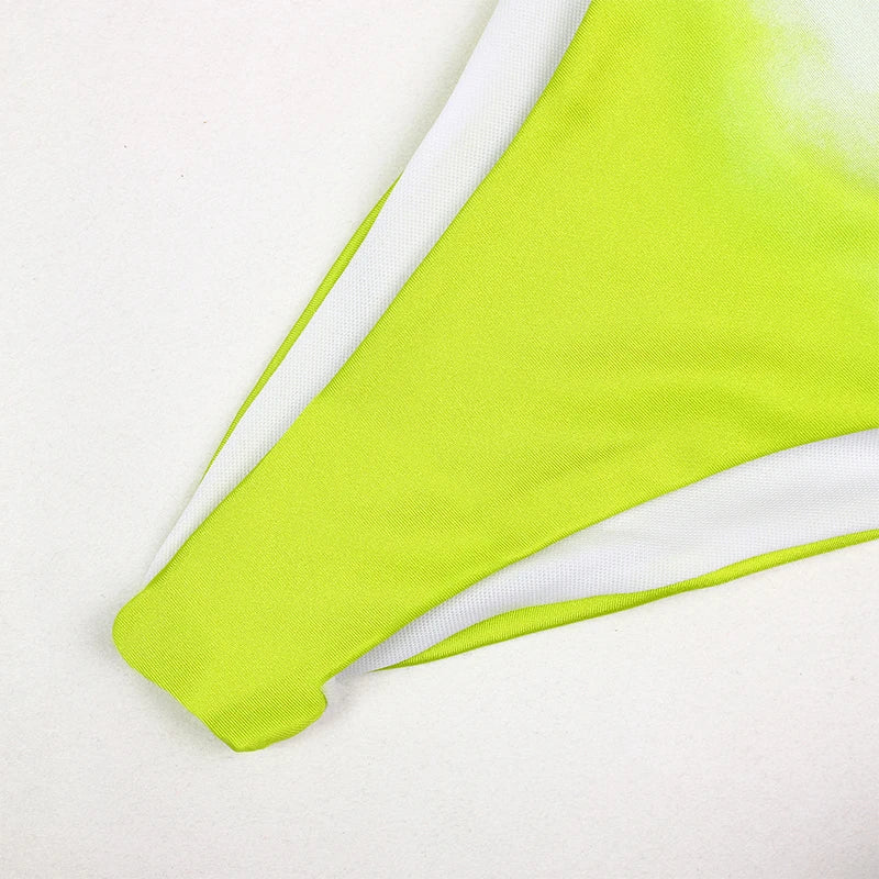 Sexy Micro Bikinis 2025 Women Halter Brazilian Bikini Set Female Pleated Swimsuit New Triangle Swimwear Beach Wear Bathing Suit