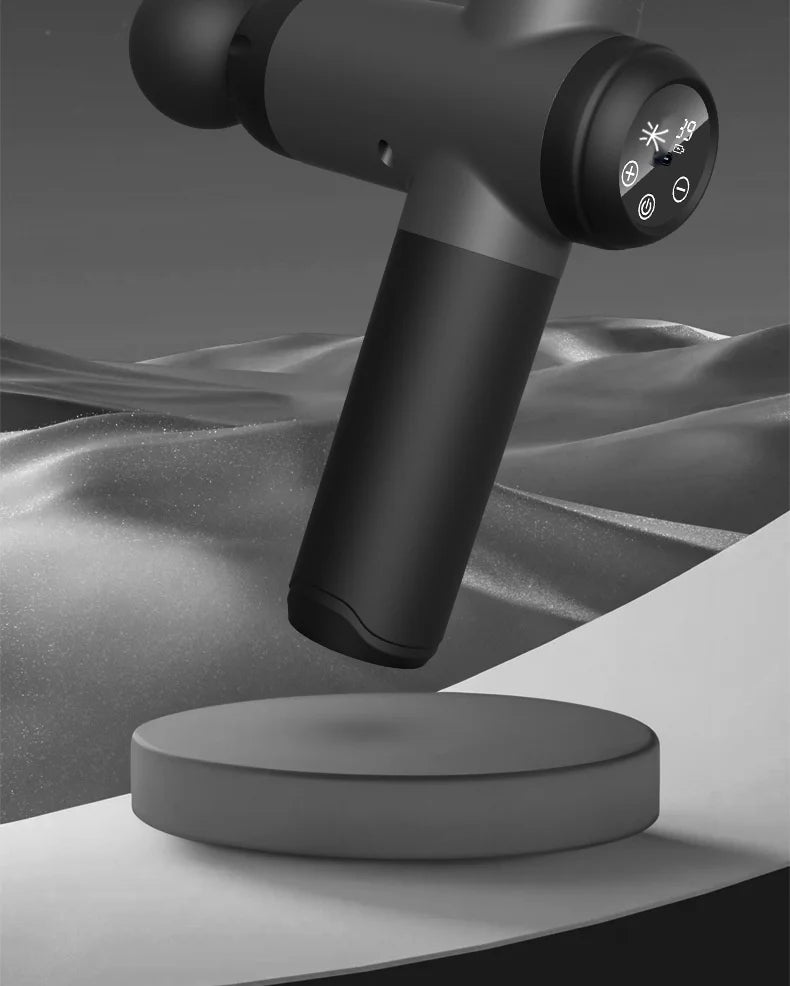 Fitness Massage Gun Fascia Deep Muscle Relax Body Neck Massager Electric Fitness Equipment Noise Reduction Christmas gift