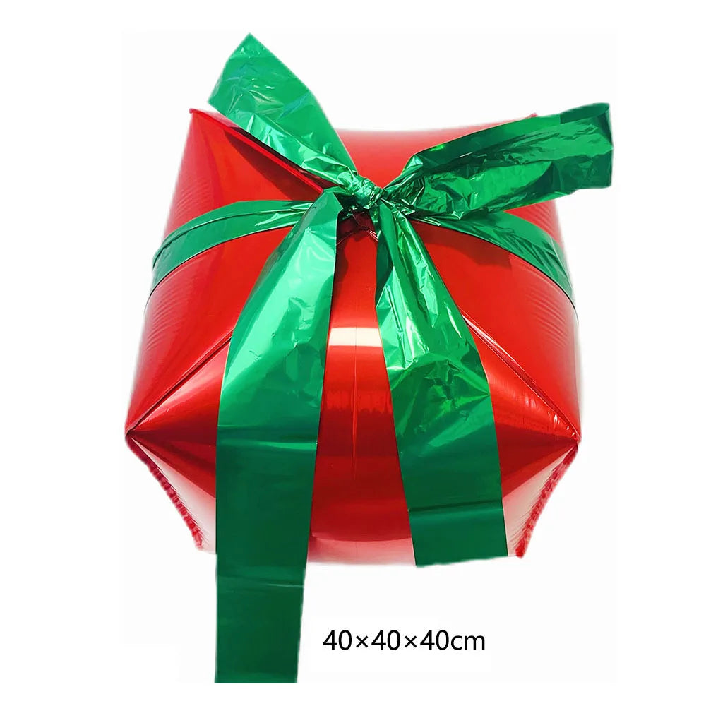 Large Standing Christmas Streetlights Balloon Puppy Snowman Santa Claus Foil Balloon for Kids Christmas Gift Home Decor Supplies