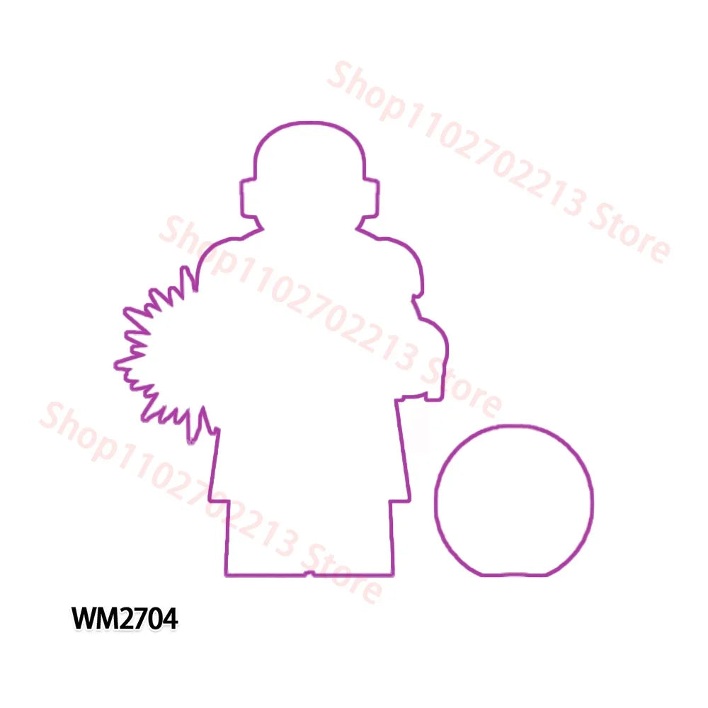 Anime Building Blocks Set WM6183 Educational Toys for Kids, Christmas Gift Bricks Collection Cool Model for Boys WM6220 WM6221