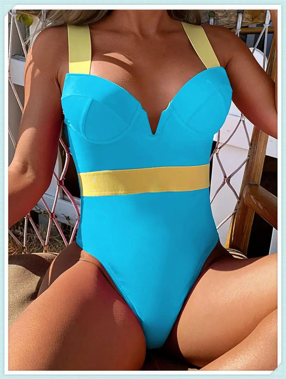 Solid Bandage Bikini Women Push Up Swimsuit Sexy Swimwear Female Brazilian Bathing Swimming Suit Bather Splicing Color Beachwear