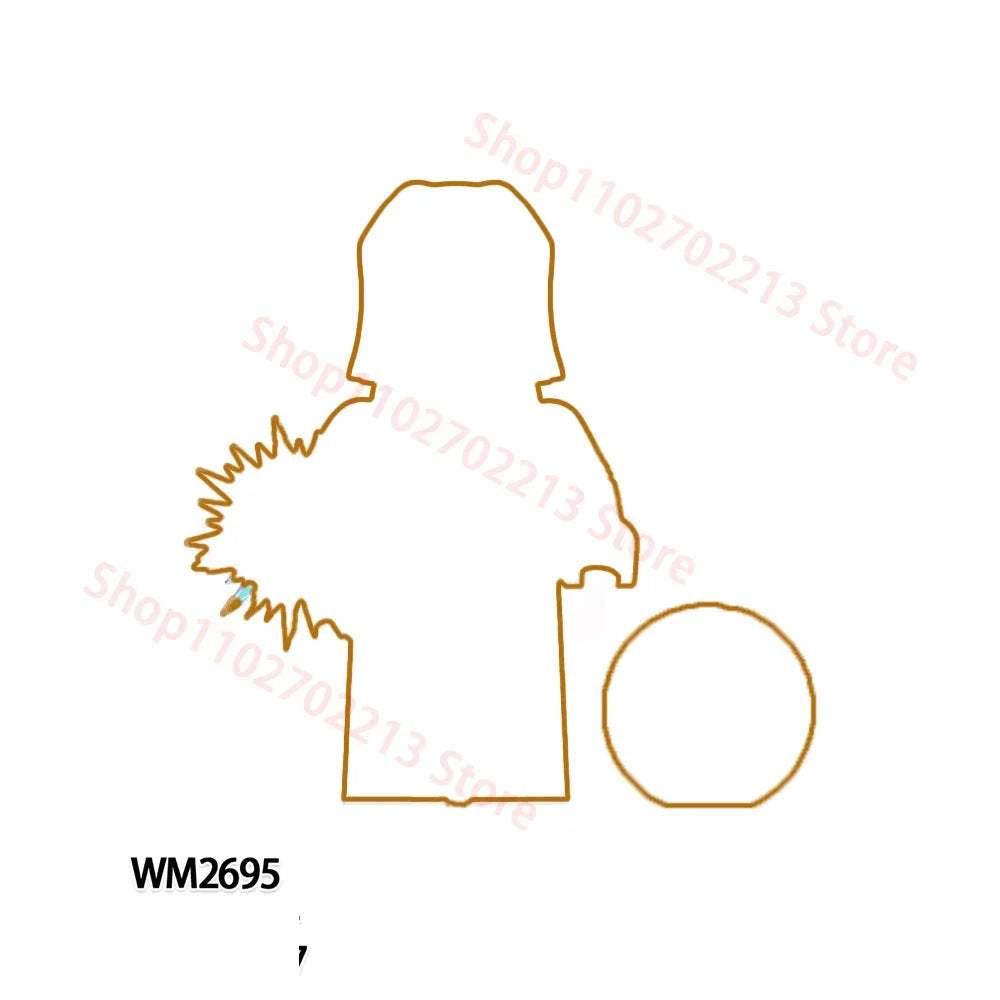 Anime Building Blocks Set WM6183 Educational Toys for Kids, Christmas Gift Bricks Collection Cool Model for Boys WM6220 WM6221