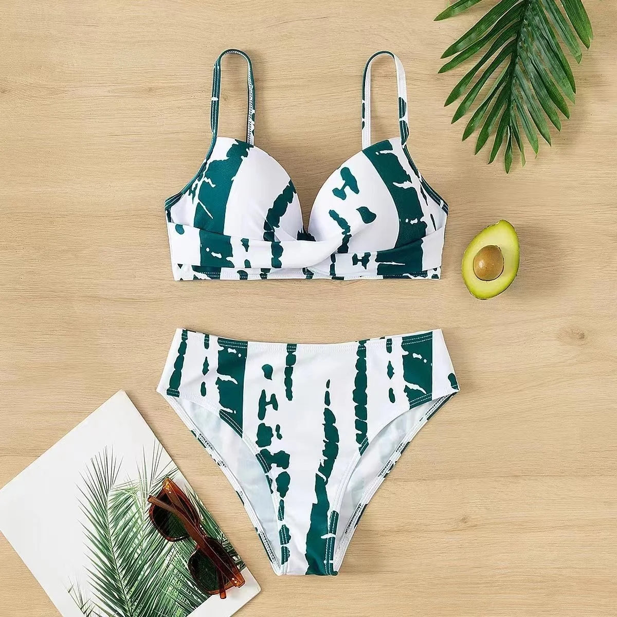 Sexy Push Up Bikinis 2025 Women Swimwear Underwire Female Swimsuit Swimming Bathing Suits Brazilian Bikini Set Beachwear Bather