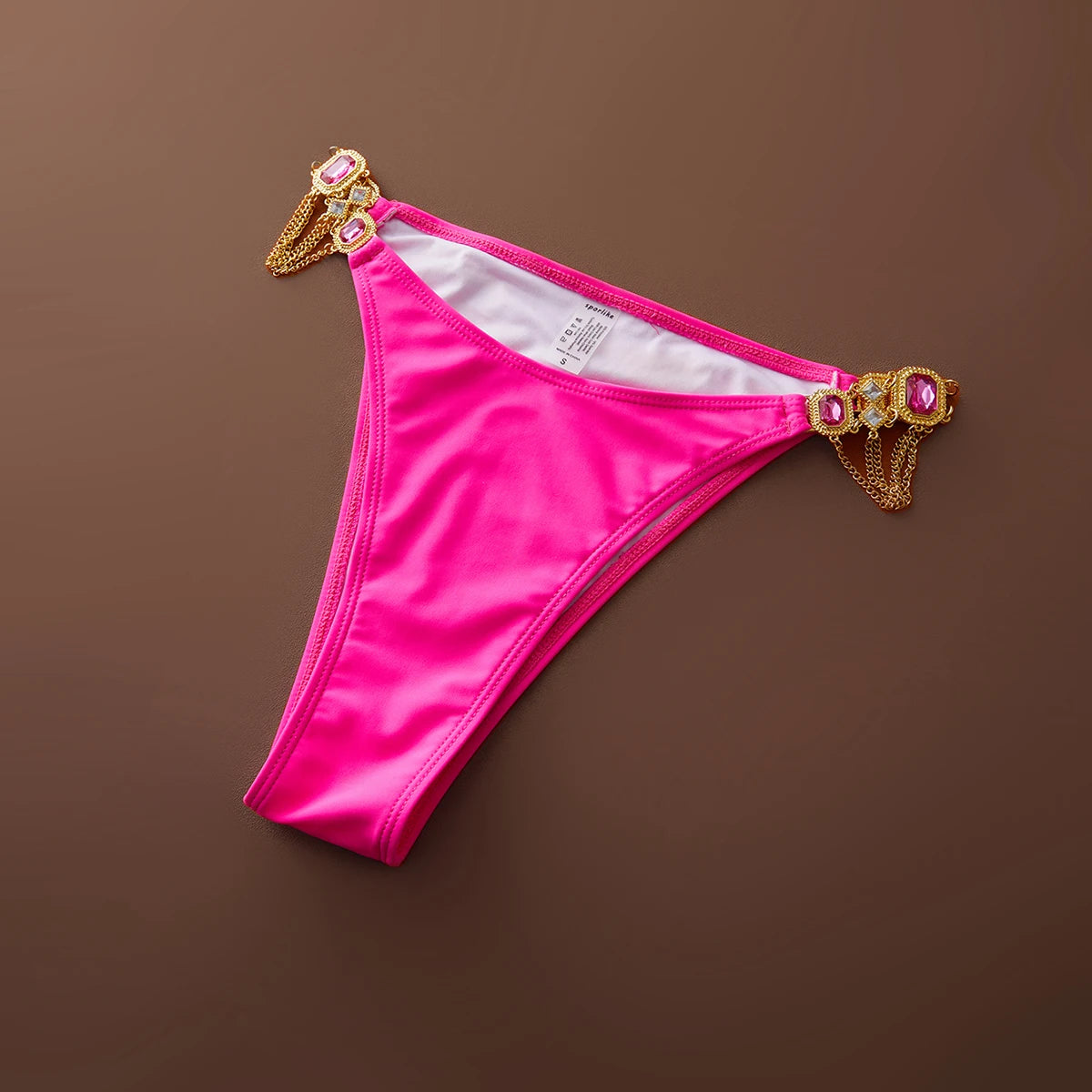 2023 Sexy Brazilian Bikini Set High Waist Golden Printed Women Swimwear Push Up Bikinis Swimsuit Female Biquini Bathing Suit