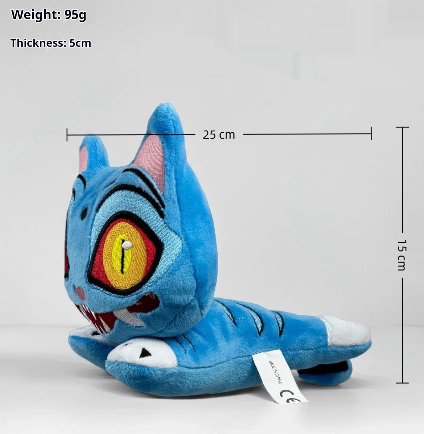 25cm Cute Kpop Demon Hunters Plush Doll Celebrity Fans Blue Tiger Doll Tv Themed Plush Toys Sofa Car Decoration Christmas Gift