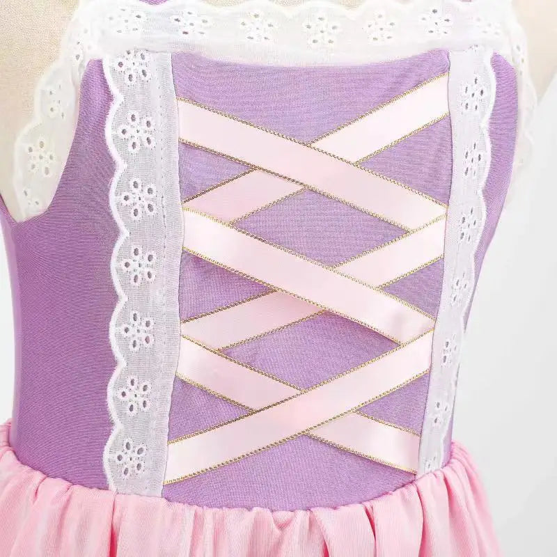 2025 Girls Two Piece Swimsuit Anna Elsa Belle Swimwear Princess Bodysuit Swimwear for Girls Childrens Bikini Beachwear Clothes