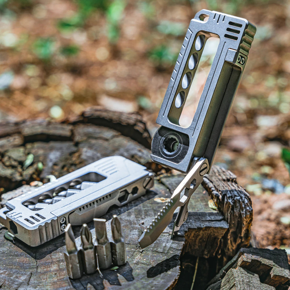 EDC Titanium Alloy Mini Adjustable Spanner Wrench Handle Multi-tool profession Portable Rrepair Tools For Outdoor Tools