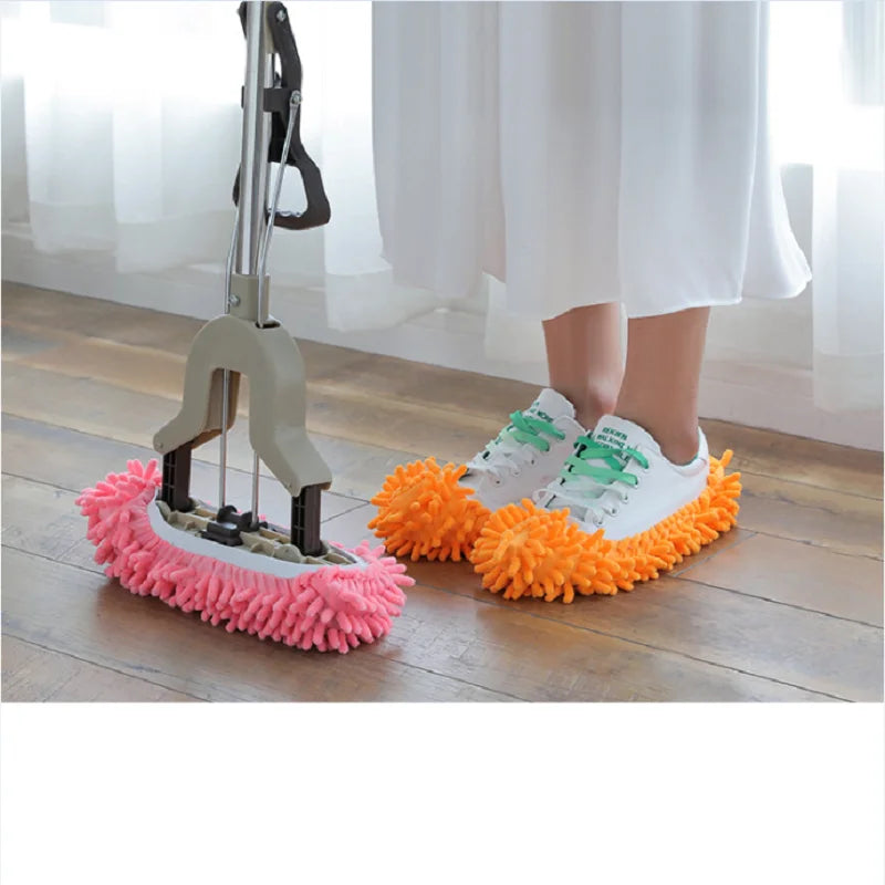 Kitchen Accessories Mop Cap Waterproof Lazy Shoe Cover for Kitchen Goods Cleaning Slippers Floor Dust Removal Kitchen Gadgets