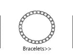 JeeMango Fashion Stainless Steel White Black Green Shell Flower Charm Bracelets For Women Real Gold Plated Chain Jewelry JB23071