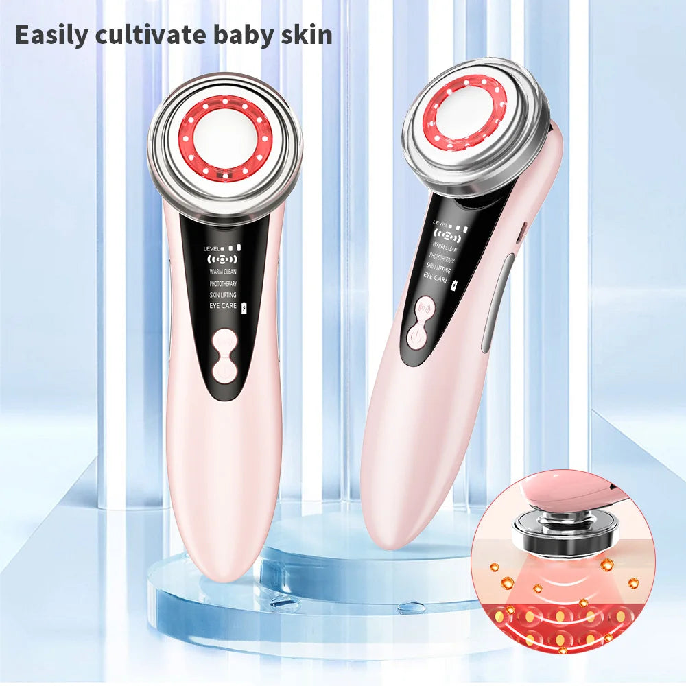 Multifunctional Facial Skin Care Beauty Massager Electric Facial Massage Clean Face Skin Rejuvenation Lifting Tighten Massager